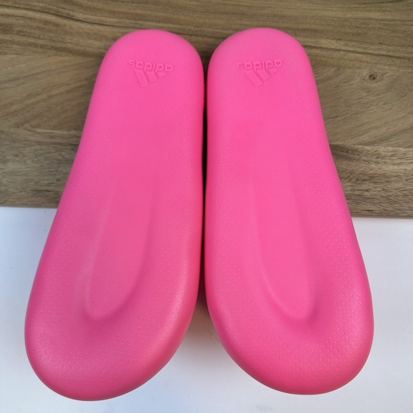 New NWT Mens Adidas Adilette Zplaash Flask Pink Slides Sandals Size‎ 8 M